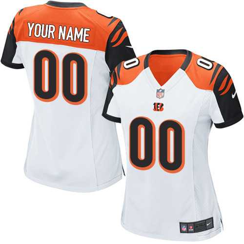 Women Nike Cincinnati Bengals Customized White Team Color Stitched NFL Game Jersey,We sell and wholesale Women Nike Cincinnati Bengals Customized White Team Color Stitched NFL Game Jersey on line form chian!